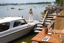 Load image into Gallery viewer, Dinning By Saigon Riverside Jeep Tours VJT Adventures