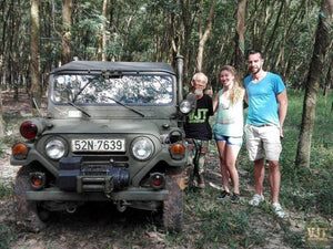 Cu Chi Tunnels On The Jeep Jeep Tours VJT Adventures 