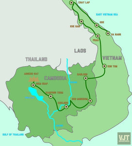 From Cambodia To Vietnam On The Jeep Jeep Tours VJT Adventures 