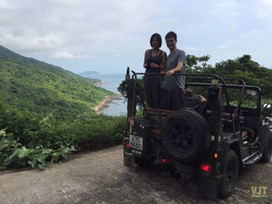 Sunset On Son Tra Peninsula Jeep Tours VJT Adventures 